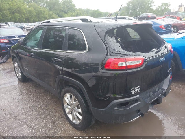 Продажа на аукционе авто 2014 Jeep Cherokee Limited, vin: 1C4PJMDS9EW266300, номер лота: 45033108