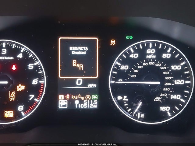 Aukcja sprzedaży 2021 Subaru Outback Limited, vin: 4S4BTANC0M3135651, numer aukcji: 45033116