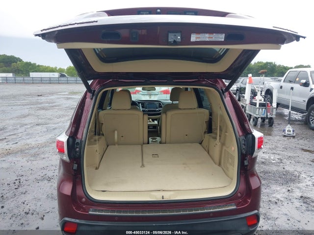 Aukcja sprzedaży 2016 Toyota Highlander Limited V6, vin: 5TDYKRFH2GS134238, numer aukcji: 45033124