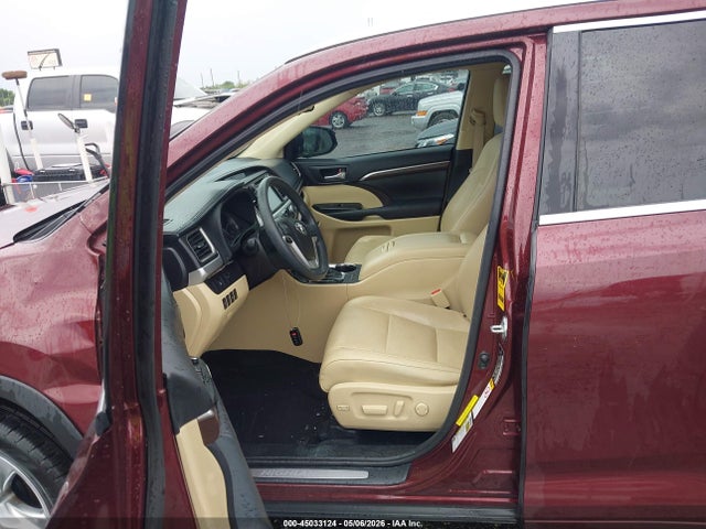 Aukcja sprzedaży 2016 Toyota Highlander Limited V6, vin: 5TDYKRFH2GS134238, numer aukcji: 45033124