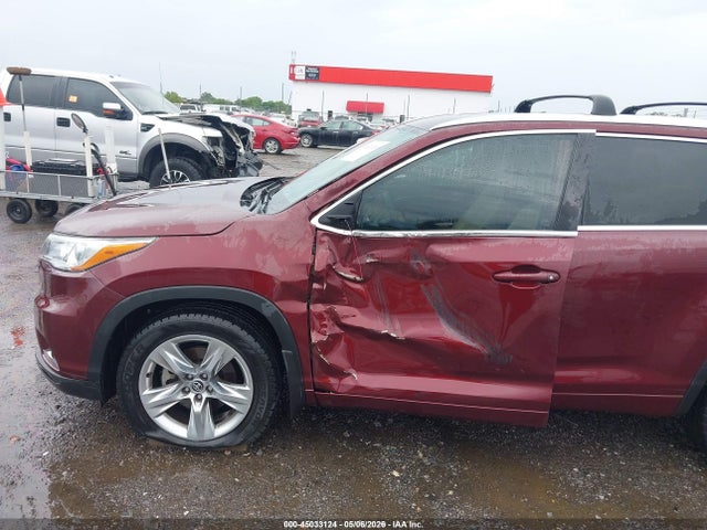 Aukcja sprzedaży 2016 Toyota Highlander Limited V6, vin: 5TDYKRFH2GS134238, numer aukcji: 45033124