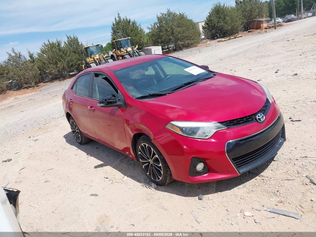 2014 Toyota Corolla S Plus მანქანა იყიდება აუქციონზე, vin: 2T1BURHE3EC221025, აუქციონის ნომერი: 45033152