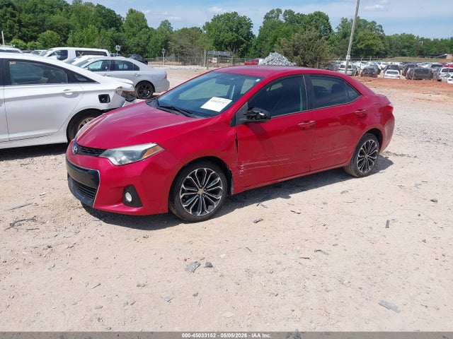 2014 Toyota Corolla S Plus მანქანა იყიდება აუქციონზე, vin: 2T1BURHE3EC221025, აუქციონის ნომერი: 45033152