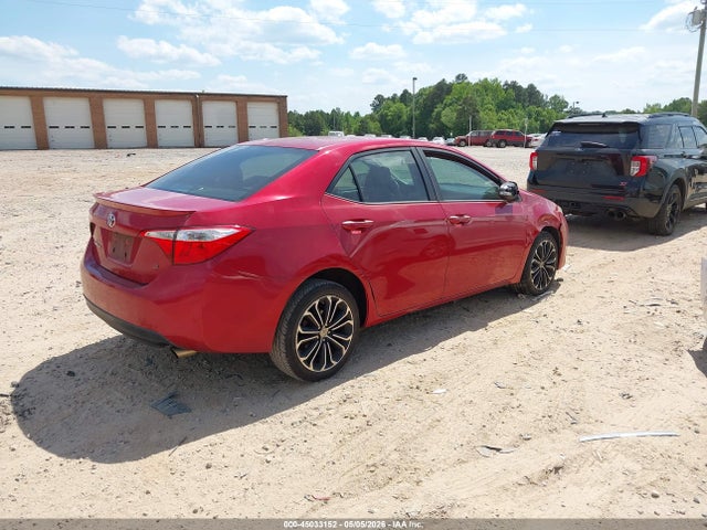 2014 Toyota Corolla S Plus მანქანა იყიდება აუქციონზე, vin: 2T1BURHE3EC221025, აუქციონის ნომერი: 45033152