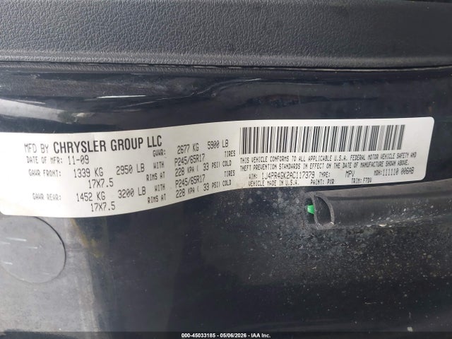 Продажа на аукционе авто 2010 Jeep Grand Cherokee Laredo, vin: 1J4PR4GK2AC117379, номер лота: 45033185