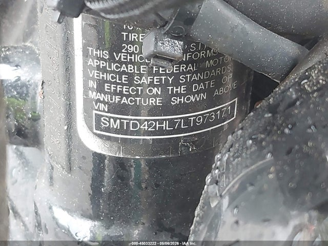 Aukcja sprzedaży 2020 Triumph Motorcycle Bonneville Bobber, vin: SMTD42HL7LT973171, numer aukcji: 45033222