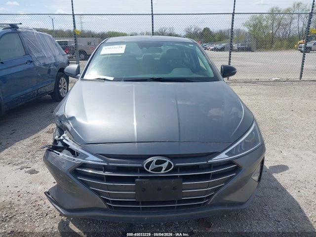 45033229 :رقم المزاد ، 5NPD84LF6KH470833 vin ، 2019 Hyundai Elantra Sel مزاد بيع