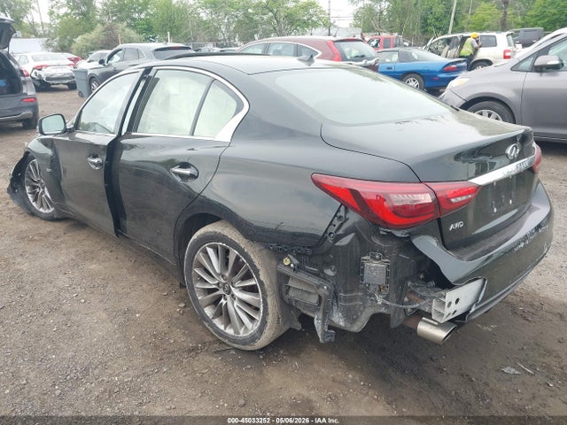 Продаж на аукціоні авто 2020 Infiniti Q50 Luxe Awd, vin: JN1EV7AR1LM252725, номер лоту: 45033252