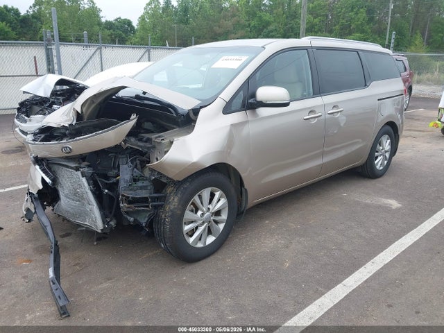 2016 Kia Sedona Lx მანქანა იყიდება აუქციონზე, vin: KNDMB5C19G6200458, აუქციონის ნომერი: 45033300