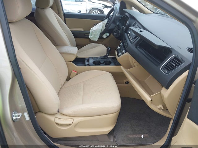 2016 Kia Sedona Lx მანქანა იყიდება აუქციონზე, vin: KNDMB5C19G6200458, აუქციონის ნომერი: 45033300