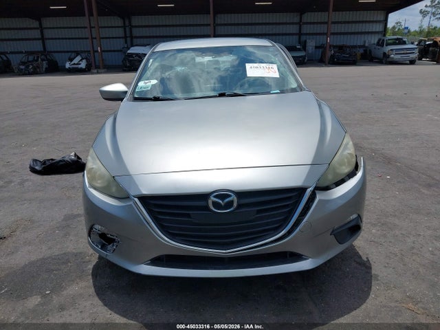 2016 Mazda Mazda3 I Sport მანქანა იყიდება აუქციონზე, vin: JM1BM1U71G1338294, აუქციონის ნომერი: 45033316