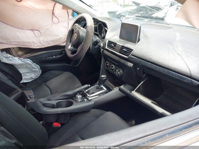 2016 Mazda Mazda3 I Sport მანქანა იყიდება აუქციონზე, vin: JM1BM1U71G1338294, აუქციონის ნომერი: 45033316