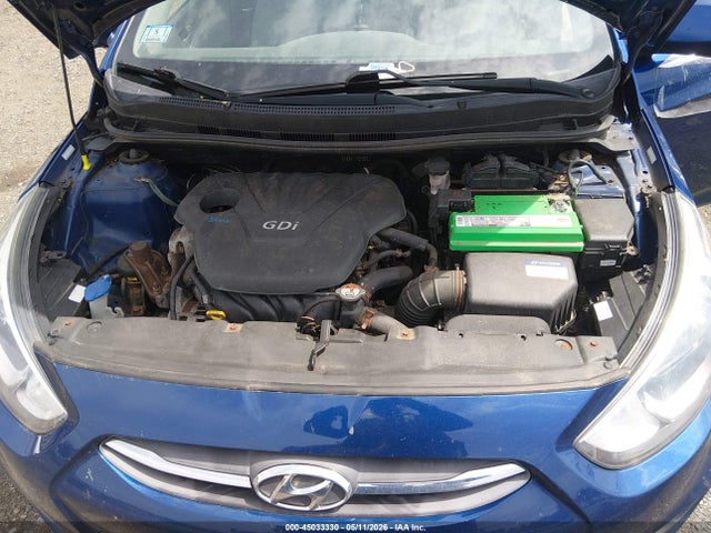 45033330 :رقم المزاد ، KMHCT4AE1FU917029 vin ، 2015 Hyundai Accent Gls مزاد بيع