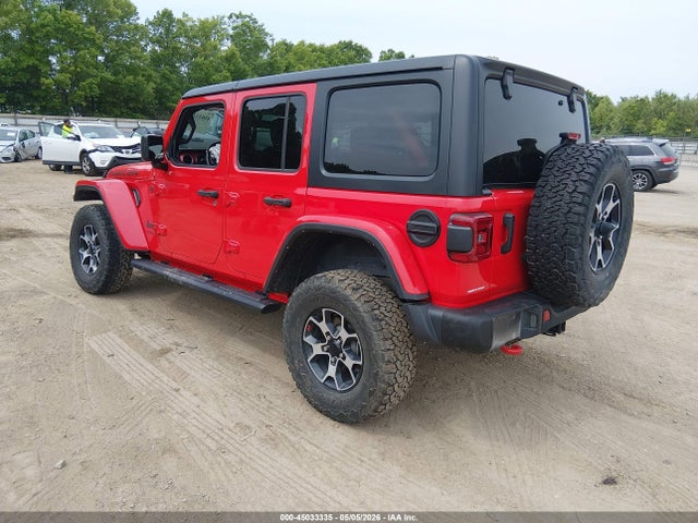 2022 Jeep Wrangler Unlimited Rubicon 4x4 მანქანა იყიდება აუქციონზე, vin: 1C4HJXFN3NW272557, აუქციონის ნომერი: 45033335