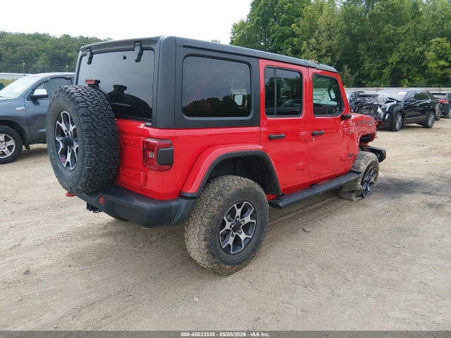 2022 Jeep Wrangler Unlimited Rubicon 4x4 მანქანა იყიდება აუქციონზე, vin: 1C4HJXFN3NW272557, აუქციონის ნომერი: 45033335