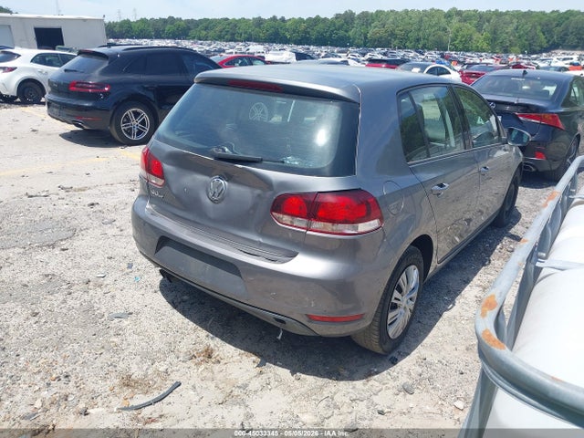 2010 Volkswagen Golf 4-door მანქანა იყიდება აუქციონზე, vin: WVWDA7AJ4AW241993, აუქციონის ნომერი: 45033345