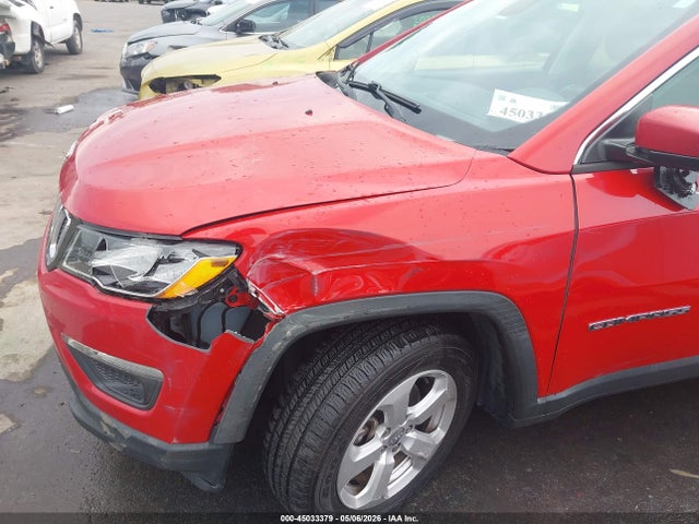 2018 Jeep Compass Latitude Fwd მანქანა იყიდება აუქციონზე, vin: 3C4NJCBB6JT186781, აუქციონის ნომერი: 45033379