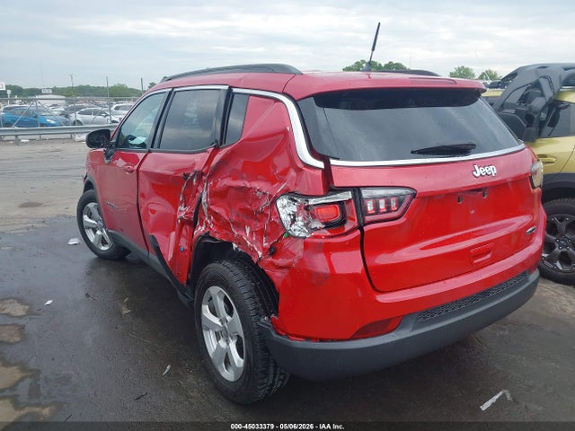 2018 Jeep Compass Latitude Fwd მანქანა იყიდება აუქციონზე, vin: 3C4NJCBB6JT186781, აუქციონის ნომერი: 45033379