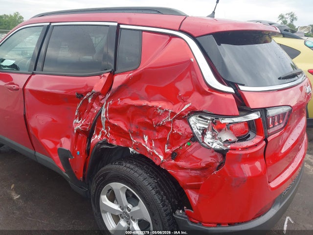 2018 Jeep Compass Latitude Fwd მანქანა იყიდება აუქციონზე, vin: 3C4NJCBB6JT186781, აუქციონის ნომერი: 45033379
