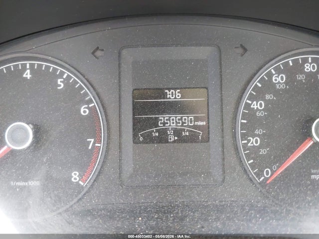 45033402 :رقم المزاد ، 3VWDZ7AJ2BM384500 vin ، 2011 Volkswagen Jetta 2.5l Se مزاد بيع