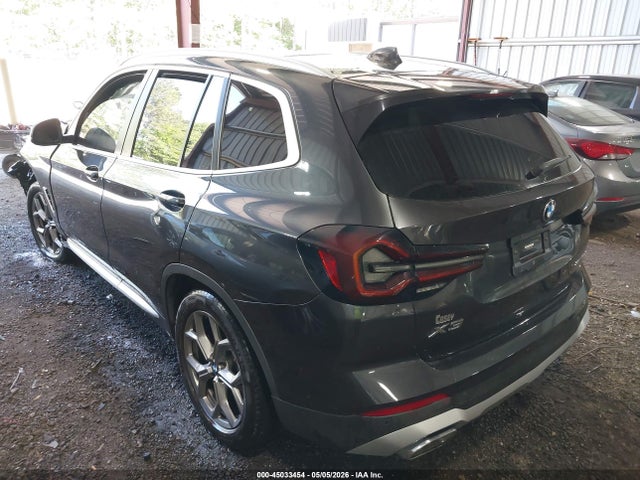 2022 Bmw X3 Sdrive30i მანქანა იყიდება აუქციონზე, vin: 5UX43DP09N9M83544, აუქციონის ნომერი: 45033454