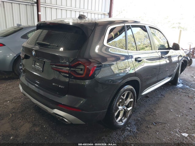 2022 Bmw X3 Sdrive30i მანქანა იყიდება აუქციონზე, vin: 5UX43DP09N9M83544, აუქციონის ნომერი: 45033454