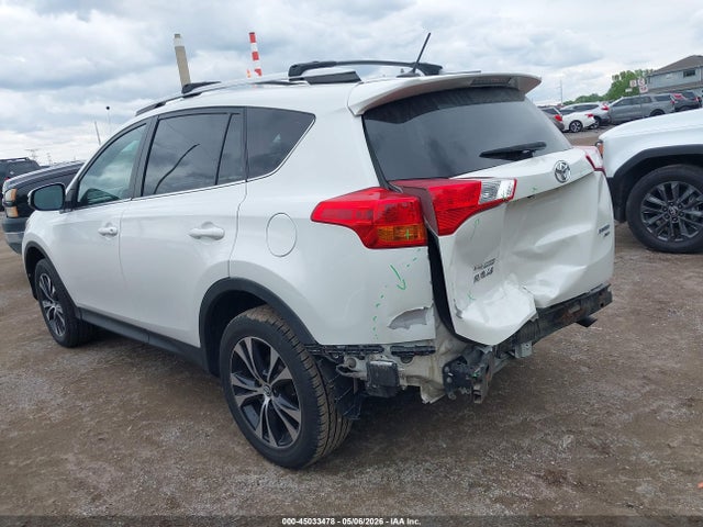 Aukcja sprzedaży 2015 Toyota Rav4 Limited, vin: 2T3DFREV9FW294849, numer aukcji: 45033478