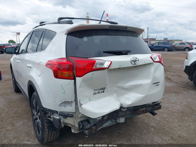 Aukcja sprzedaży 2015 Toyota Rav4 Limited, vin: 2T3DFREV9FW294849, numer aukcji: 45033478