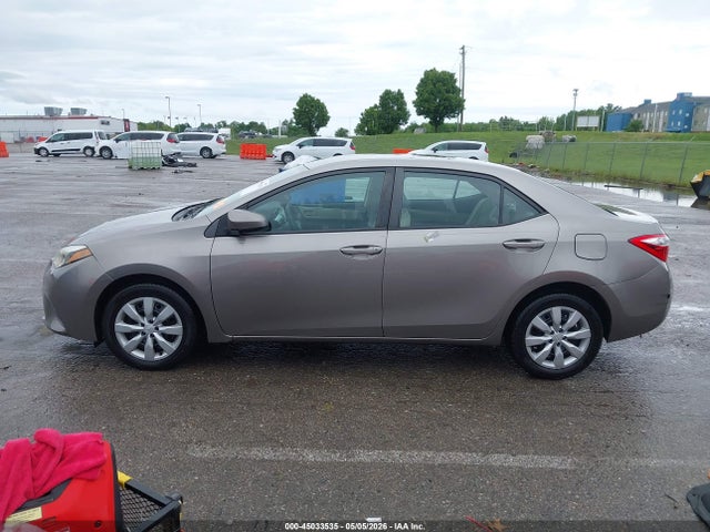 Продажа на аукционе авто 2016 Toyota Corolla Le, vin: 2T1BURHE9GC657073, номер лота: 45033535