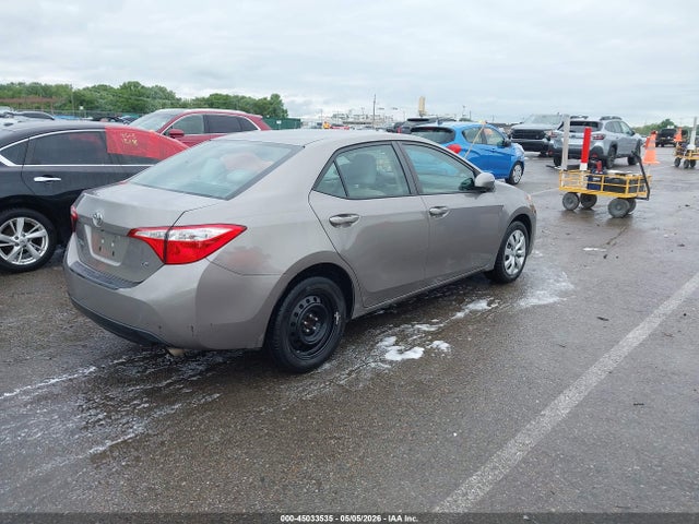 Продажа на аукционе авто 2016 Toyota Corolla Le, vin: 2T1BURHE9GC657073, номер лота: 45033535