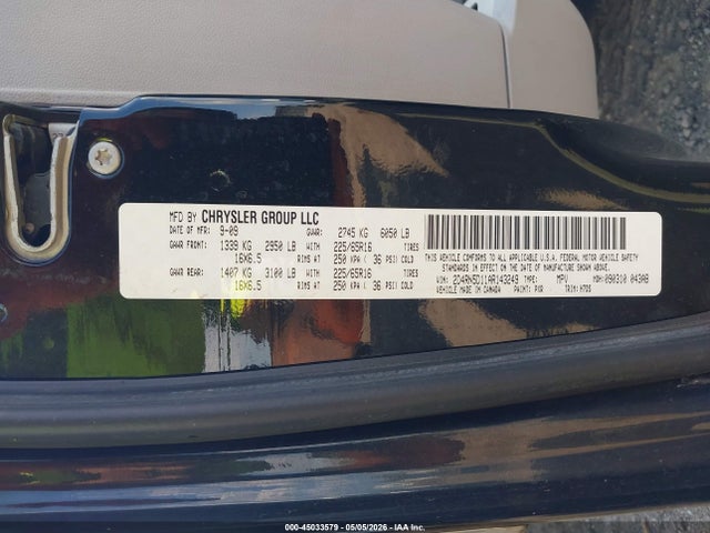 2010 Dodge Grand Caravan Sxt მანქანა იყიდება აუქციონზე, vin: 2D4RN5D11AR143249, აუქციონის ნომერი: 45033579