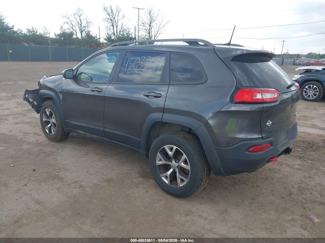 2016 Jeep Cherokee Trailhawk მანქანა იყიდება აუქციონზე, vin: 1C4PJMBB9GW233027, აუქციონის ნომერი: 45033611