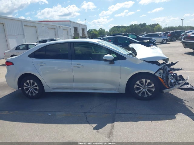 Aukcja sprzedaży 2022 Toyota Corolla Hybrid Le, vin: JTDEAMDE1N3010493, numer aukcji: 45033627