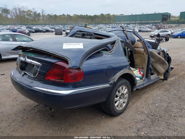 Продаж на аукціоні авто 2002 Lincoln Continental, vin: 1LNHM97V42Y698903, номер лоту: 45033694