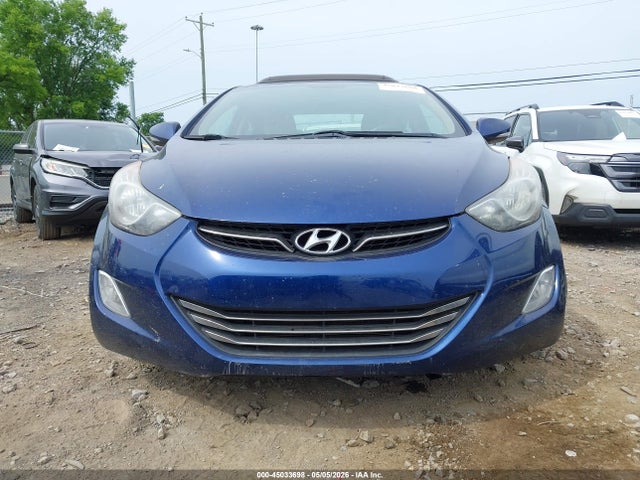 2013 Hyundai Elantra Limited მანქანა იყიდება აუქციონზე, vin: KMHDH4AE4DU662198, აუქციონის ნომერი: 45033698