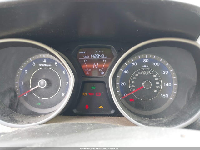 2013 Hyundai Elantra Limited მანქანა იყიდება აუქციონზე, vin: KMHDH4AE4DU662198, აუქციონის ნომერი: 45033698