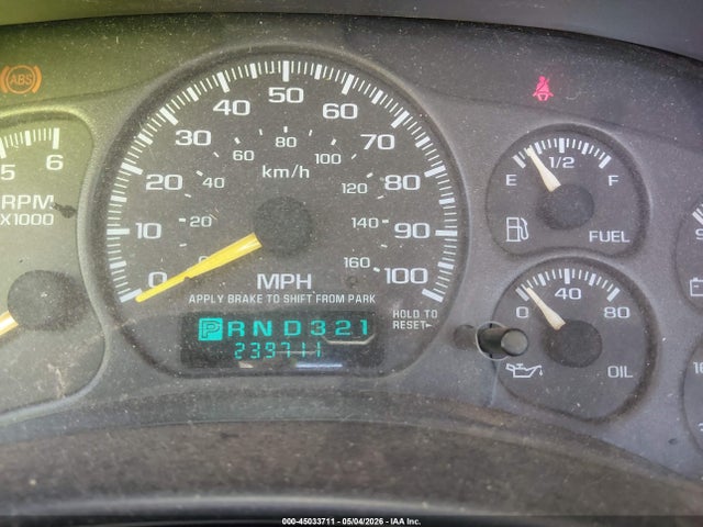 45033711 :رقم المزاد ، 1GCEK14T9YZ116248 vin ، 2000 Chevrolet Silverado 1500 Ls مزاد بيع
