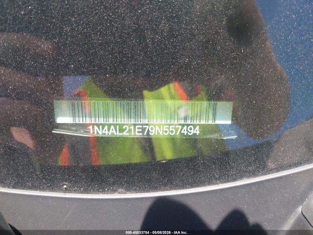 45033754 :رقم المزاد ، 1N4AL21E79N557494 vin ، 2009 Nissan Altima 2.5 S مزاد بيع