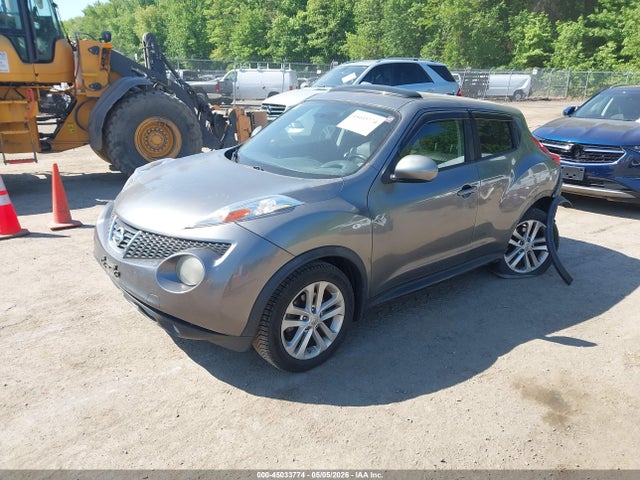 2014 Nissan Juke Sl მანქანა იყიდება აუქციონზე, vin: JN8AF5MR7ET353581, აუქციონის ნომერი: 45033774