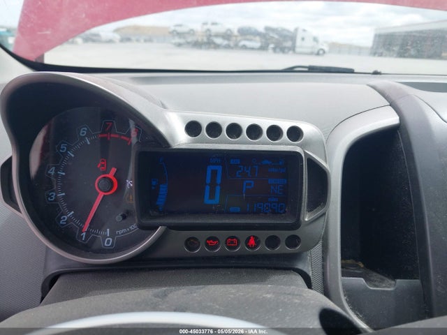 Продаж на аукціоні авто 2012 Chevrolet Sonic 2lt, vin: 1G1JC5SH3C4172170, номер лоту: 45033776