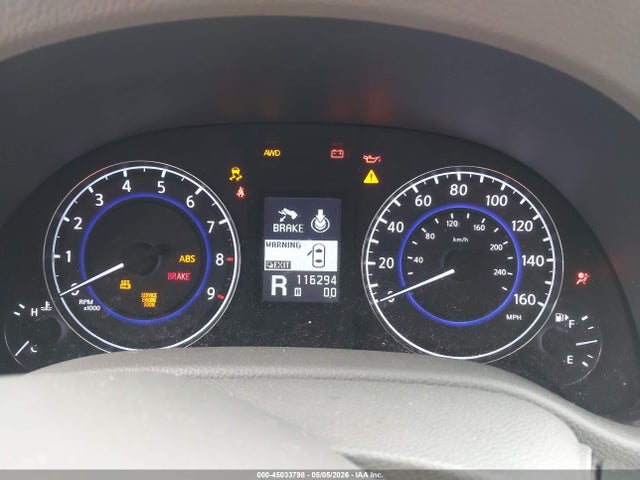 45033798 :رقم المزاد ، JN1CV6ARXBM350121 vin ، 2011 Infiniti G37x مزاد بيع