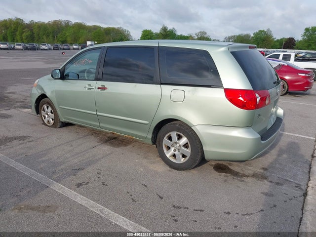 2009 Toyota Sienna Ce მანქანა იყიდება აუქციონზე, vin: 5TDZK23C99S285729, აუქციონის ნომერი: 45033837