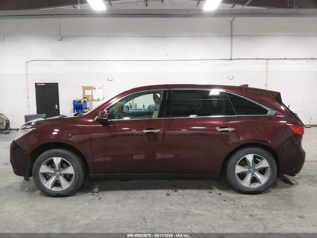 45033875 :رقم المزاد ، 5FRYD4H24EB035488 vin ، 2014 Acura Mdx مزاد بيع
