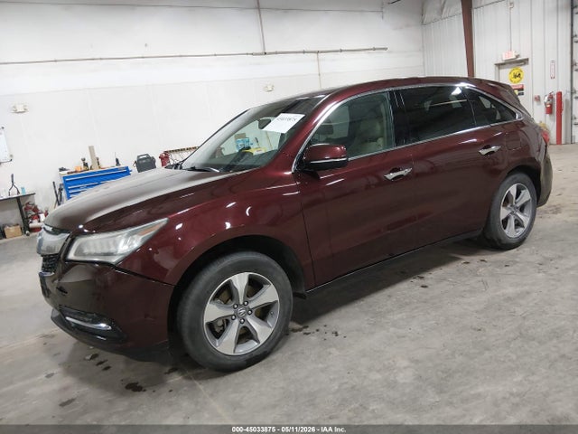 45033875 :رقم المزاد ، 5FRYD4H24EB035488 vin ، 2014 Acura Mdx مزاد بيع