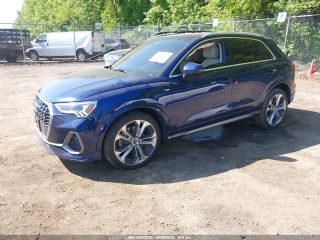 2021 Audi Q3 Premium Plus 45 Tfsi S Line Quattro Tiptronic მანქანა იყიდება აუქციონზე, vin: WA1EECF35M1123877, აუქციონის ნომერი: 45033920