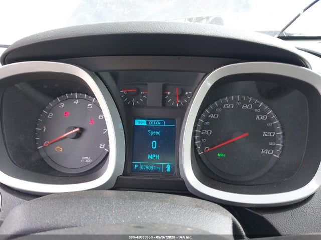 2015 Chevrolet Equinox L მანქანა იყიდება აუქციონზე, vin: 2GNALLEK2F1155290, აუქციონის ნომერი: 45033959