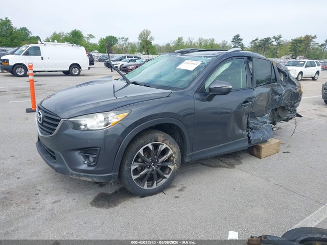 2016 Mazda Cx-5 Grand Touring მანქანა იყიდება აუქციონზე, vin: JM3KE4DY6G0605983, აუქციონის ნომერი: 45033963