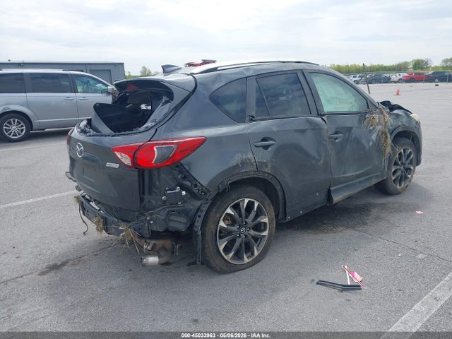 2016 Mazda Cx-5 Grand Touring მანქანა იყიდება აუქციონზე, vin: JM3KE4DY6G0605983, აუქციონის ნომერი: 45033963