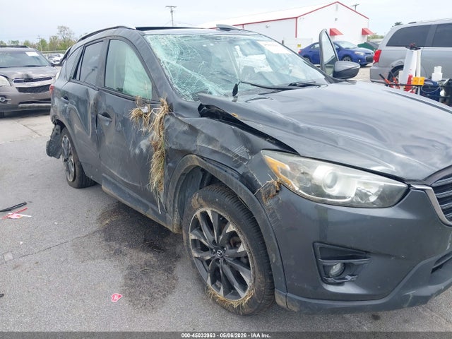 2016 Mazda Cx-5 Grand Touring მანქანა იყიდება აუქციონზე, vin: JM3KE4DY6G0605983, აუქციონის ნომერი: 45033963