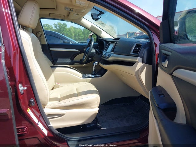 2016 Toyota Highlander Xle V6 მანქანა იყიდება აუქციონზე, vin: 5TDJKRFH3GS293383, აუქციონის ნომერი: 45034013